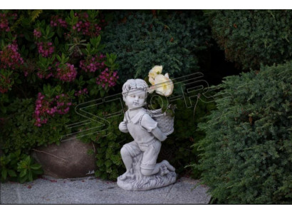 Garçon Garçon 40cm Figur Statue Figures Sculpture Statues Jardin
